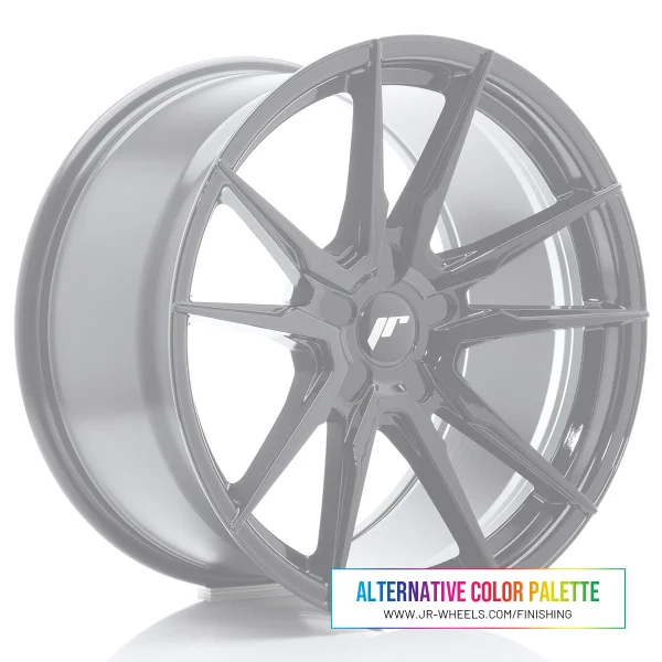 JR Wheels JR21 17x8 ET20-35 BLANK Custom Finish